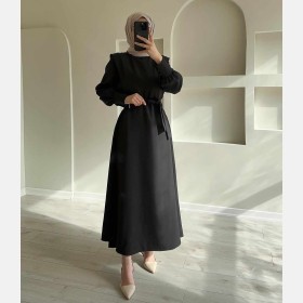 فستان شرعي سادة ID-00984