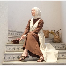 فستان أساس ساده (ID-00973)